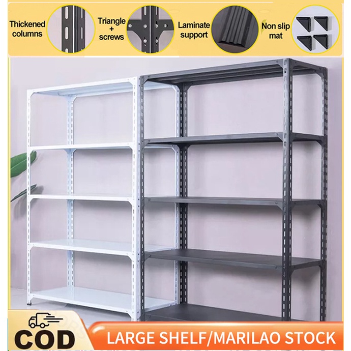 [Metal Shelf] Big Size Angle Steel Rack Shelves Heavy Duty Racking