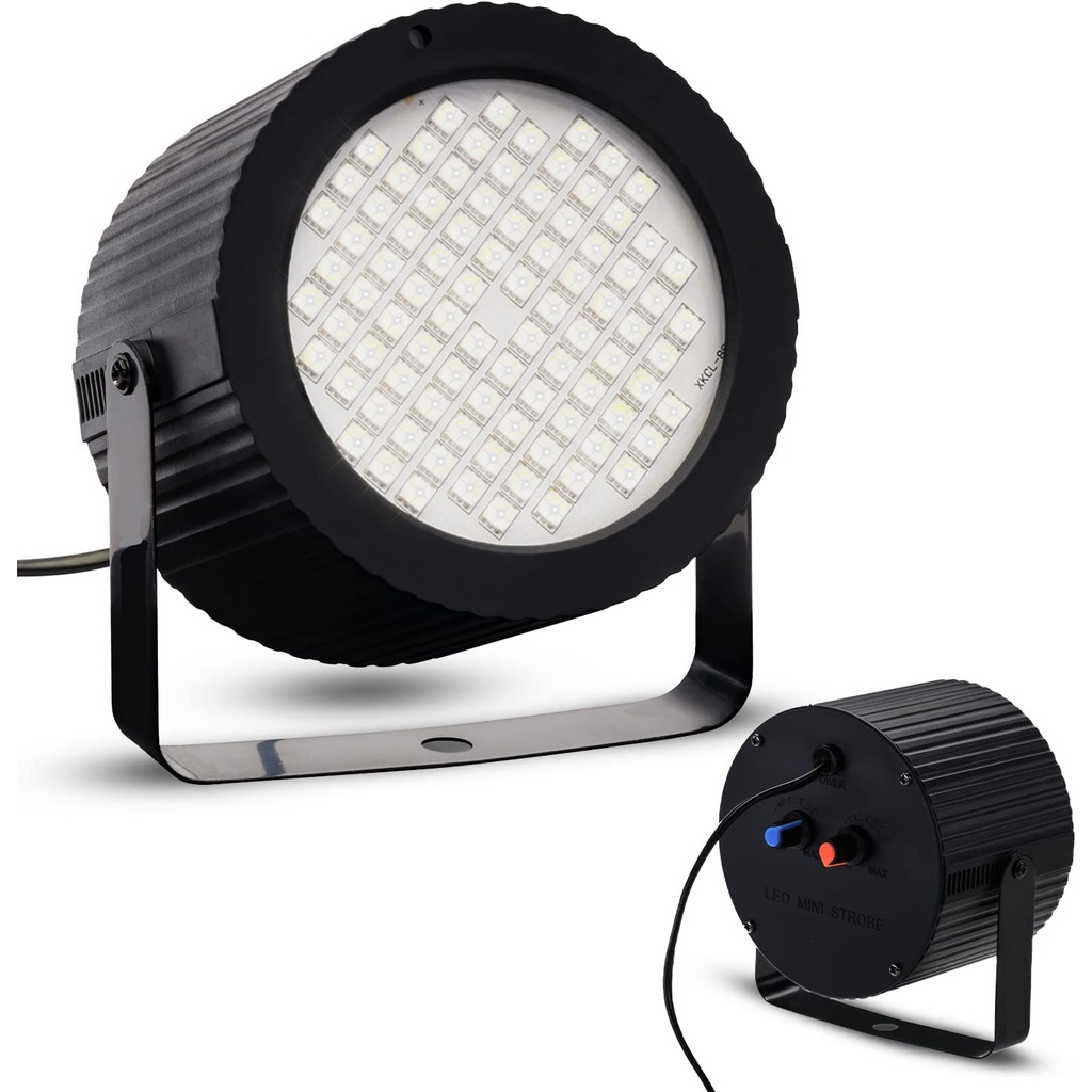 Strobe Light SoundActivated Flash Rate Adjustable 88 LED 20W Super