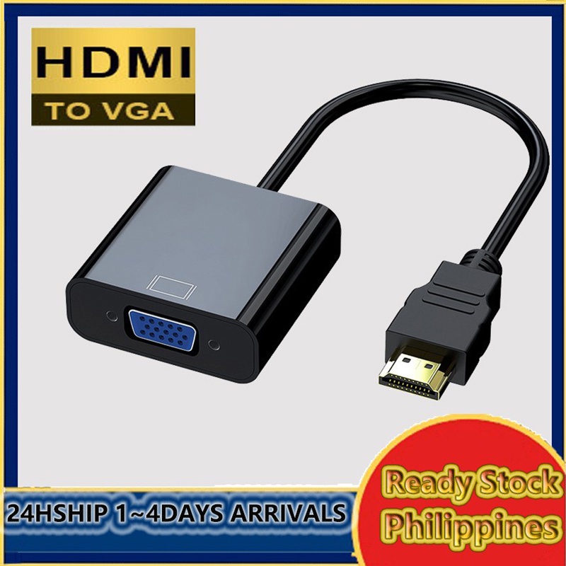 ACAI HDMI 1080P To VGA Adapter Digital For TV Box PC Laptop Projector ...