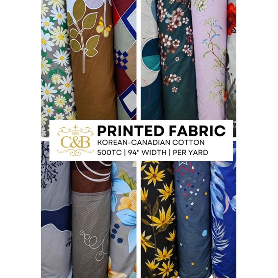 Korean Canadian Fabrics / Per Yards Fabric/ 9496" Width/BIGGEST PRICE