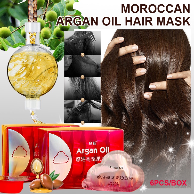 Moroccan Argan Hair Mask Conditioner Professional Treatment for Repair