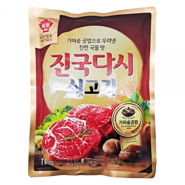 CHUNG JUNG ONE DAESANG BEEF DASHIDA 1KG ( BEEF SOUP POWDER / BEEF SOUP STOCK / MONGGO BEEF