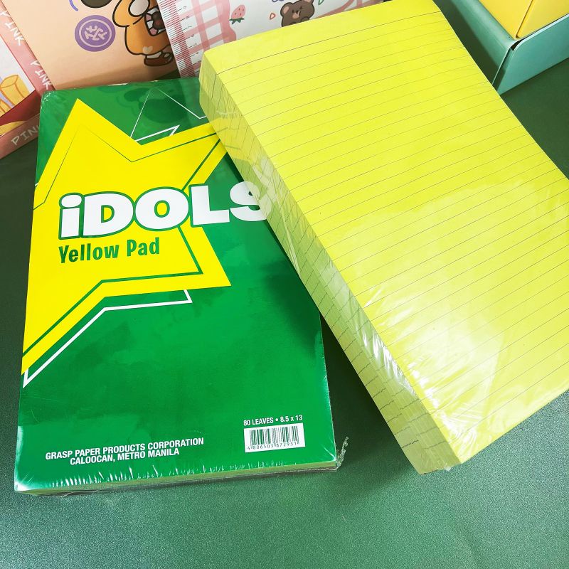 Yellow Pad Paper 10pcs in One Pack Shopee Philippines