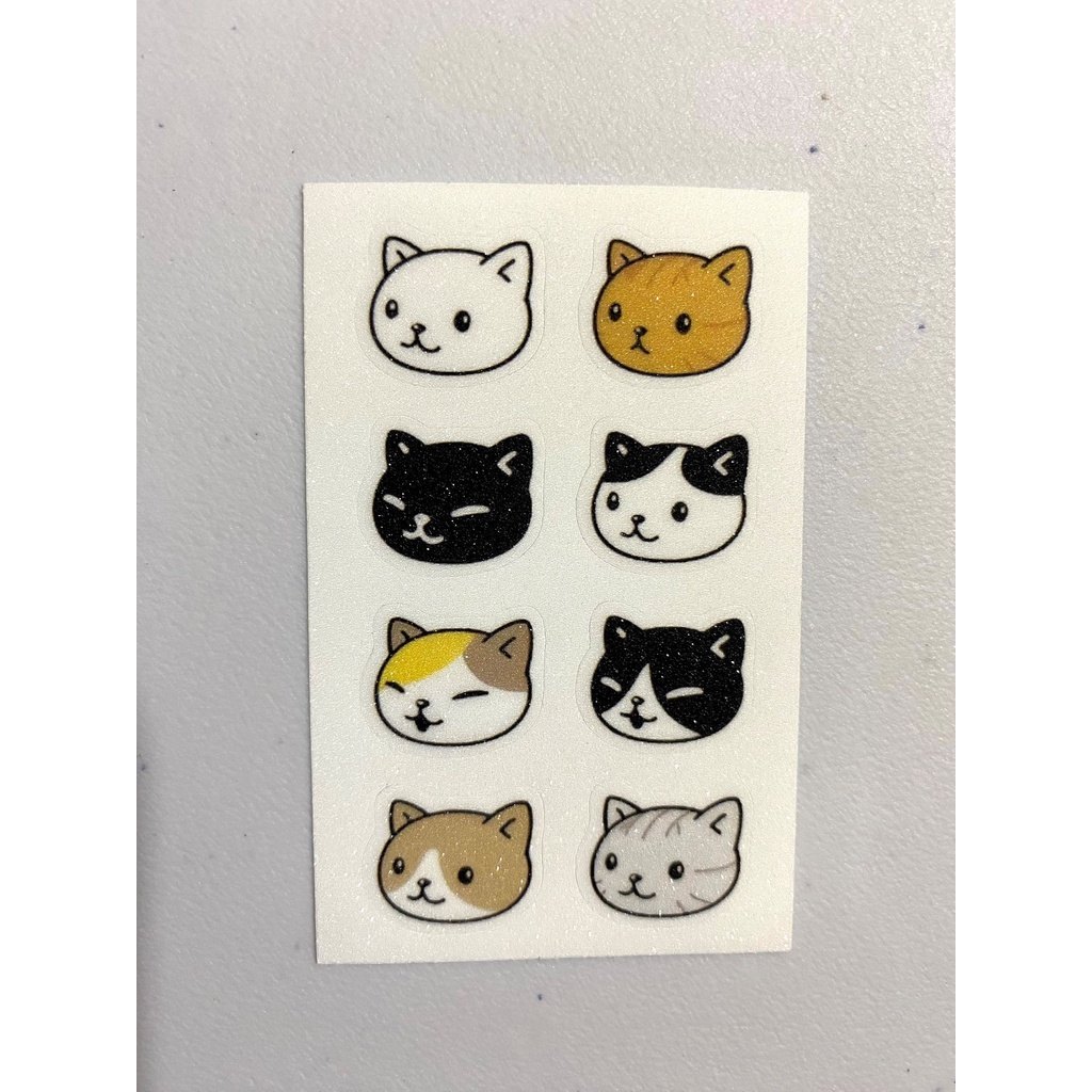 Cat Edition - Cute CVV/ CVC Stickers (Anti-Theft Stickers for ATM and ...