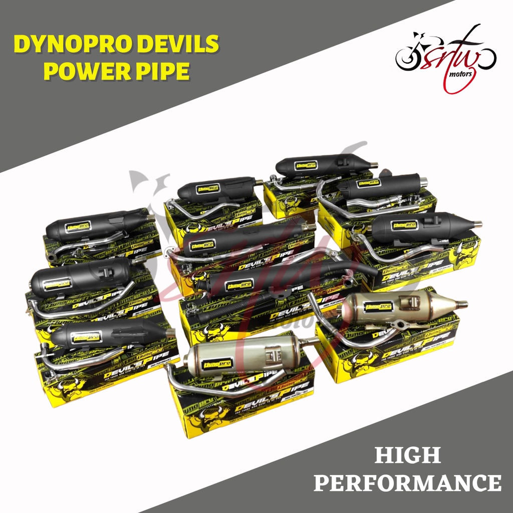 SRTW Dynopro Devil's Power Pipe MIO/ BEAT FI/ MIO I 125/ NMAX V2/ AEROX