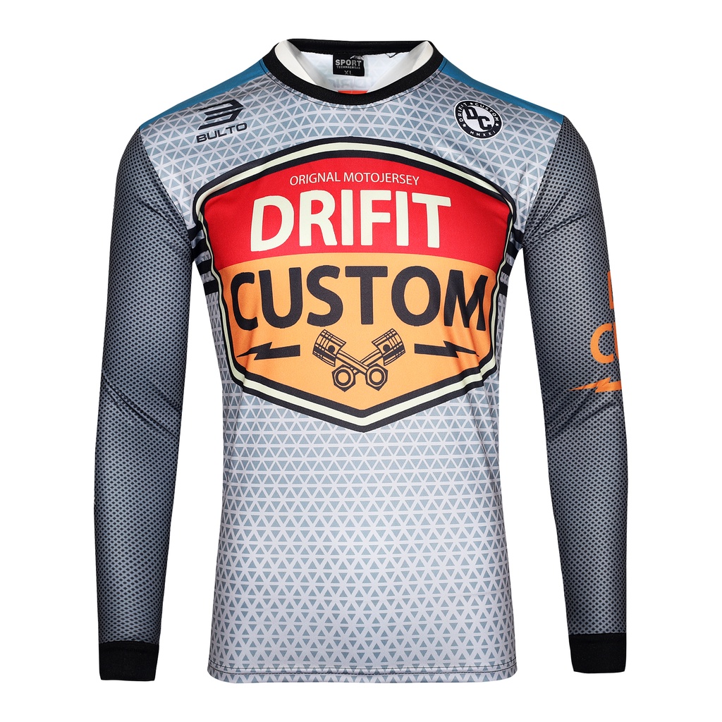 Long Sleeve Motocross Drifit Jersey For Men Motorcycle Sublimation Shirt Motor Jersey Shopee