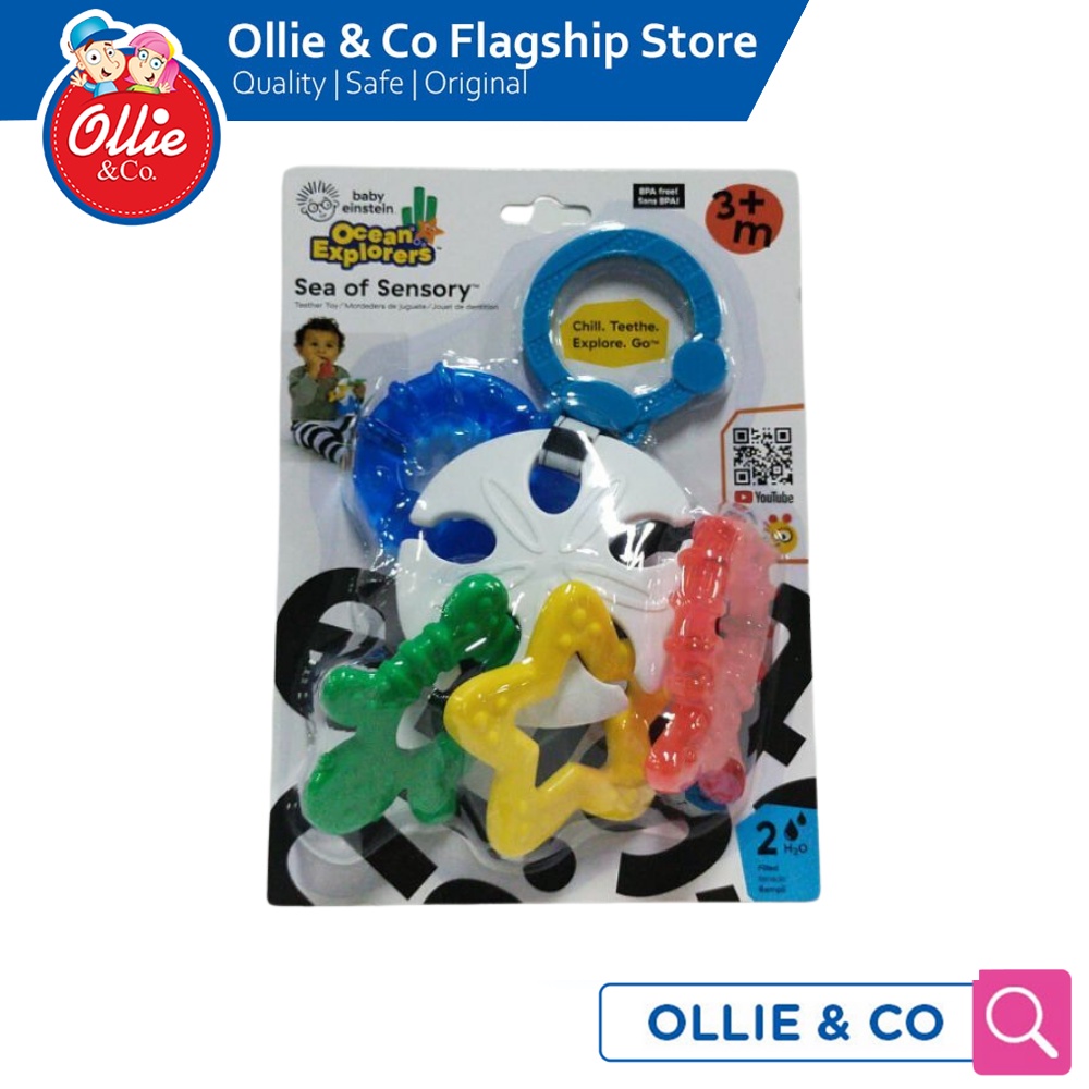 Bright Starts Baby Einstein Sea of Sensory Teethers Toy for Babies