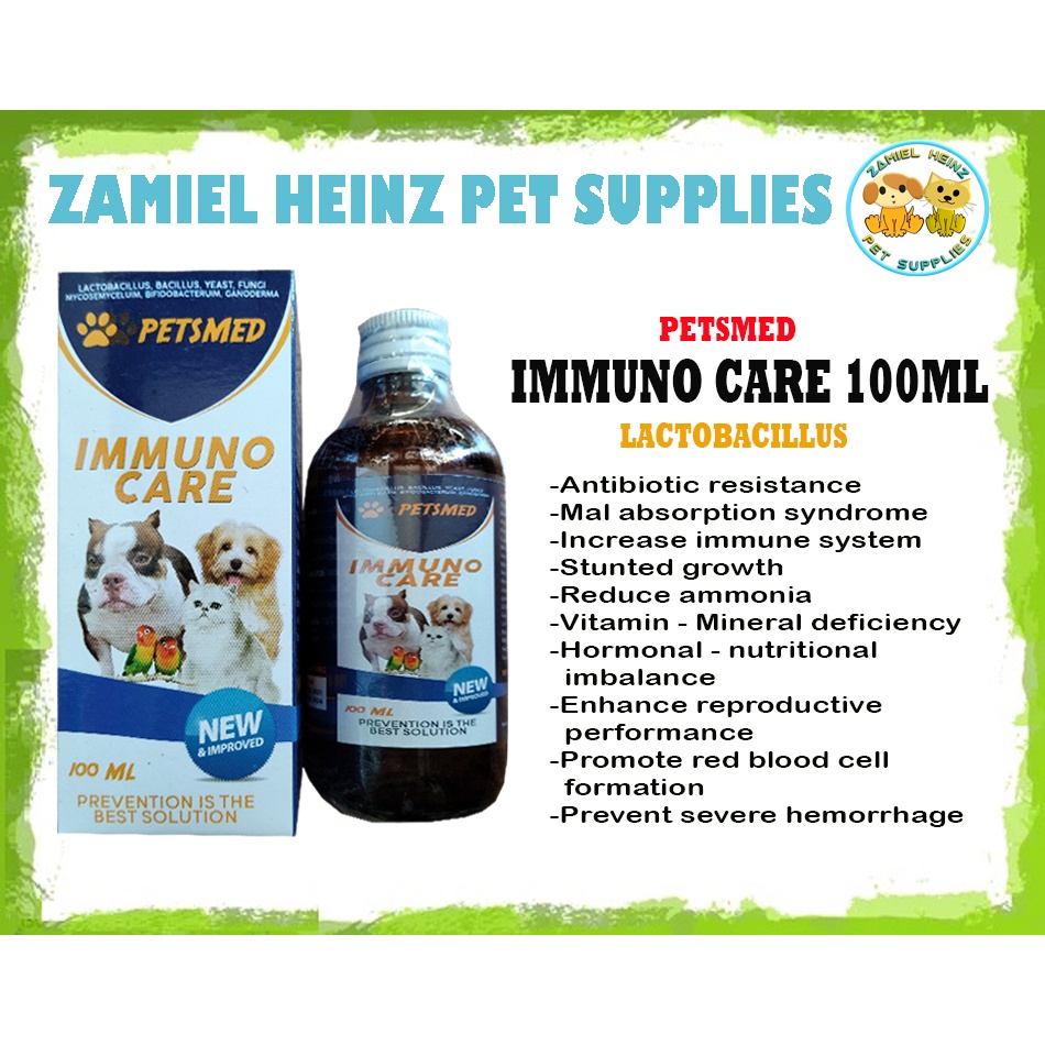 PetsMed Immuno Care 100ML | Shopee Philippines