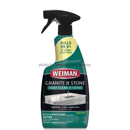 Weiman Granite & Stone Daily Clean & Shine Spray 946ml 32oz US Imports