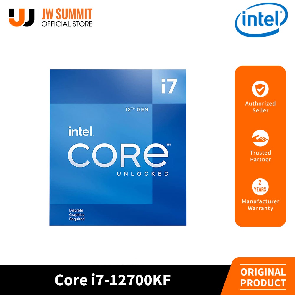 Intel Core i7-12700KF 12th Generation FCLGA1700 up to 5.00 GHz 25MB ...