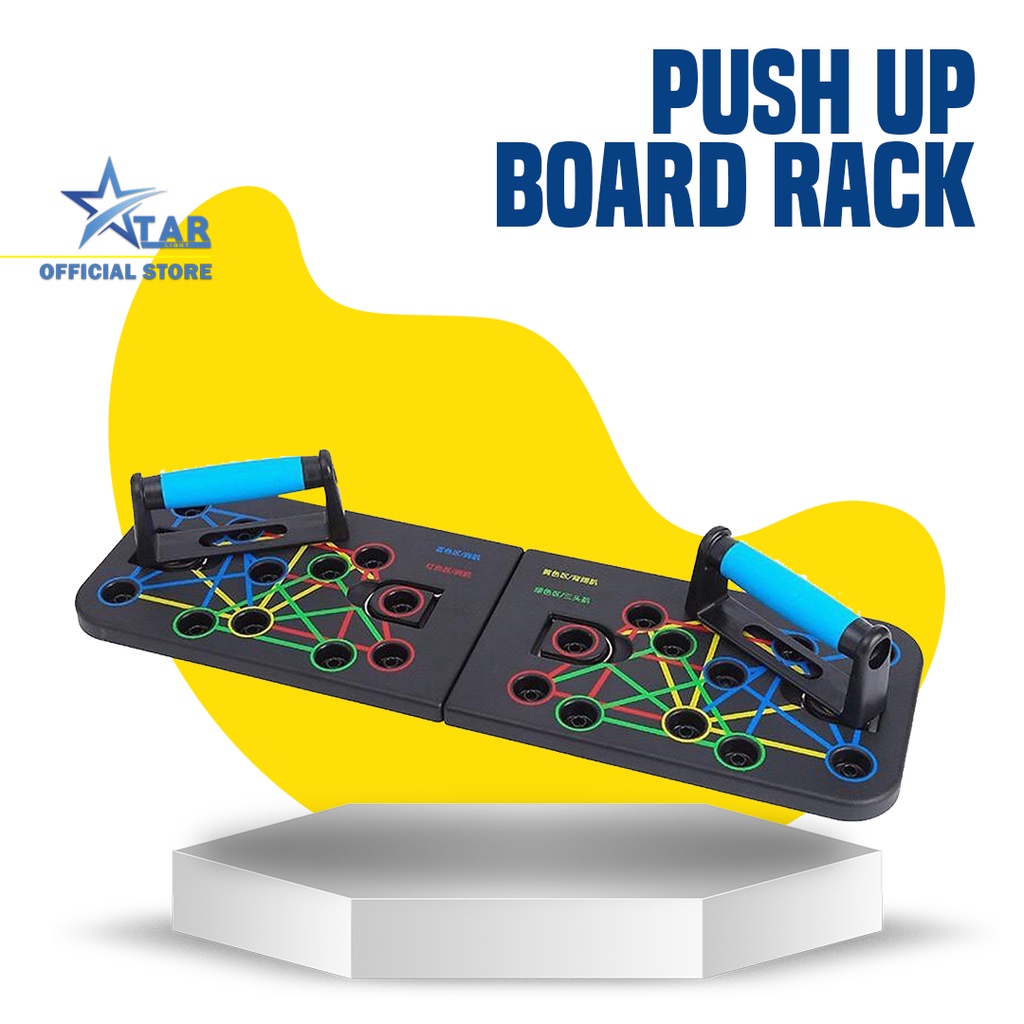 Multifunction Push Up Board Rack System Body Fitness Exercise Home Gym