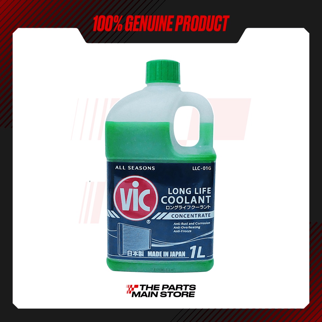 VIC RADIATOR COOLANT LONG LIFE CONCENTRATE (VIC-LLC-01) 1L GREEN ...