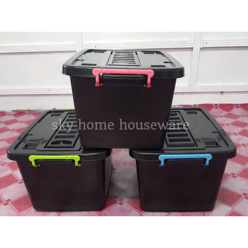 HITop Storage Box 40 L 2015 Movable Large Wheels Stackable Modular