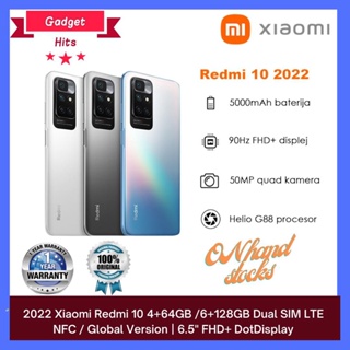 Xiaomi Smartphone Redmi 10 Nfc 4/64Gb 6.5´ Carbón Negro
