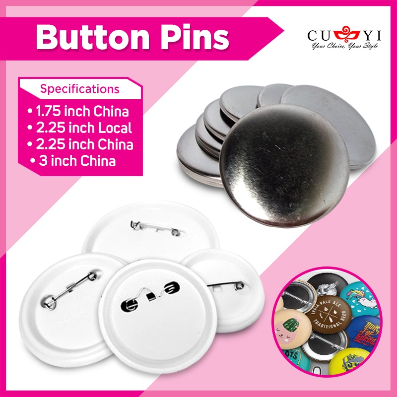 FINAL) CUYI Button Pin 1.75 Inch China - Comcard