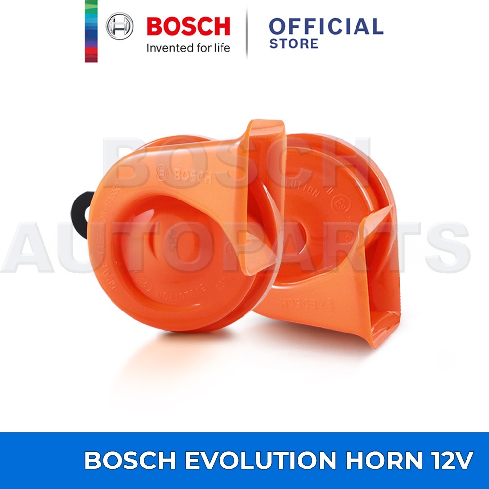 Bosch Evolution Horn 12v W/ Original Bosch Relay plus FREE Socket ...