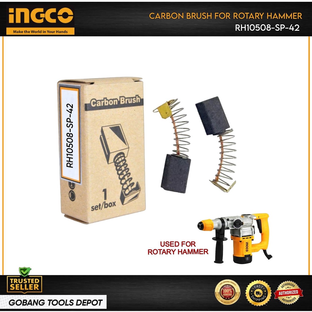 Ingco Carbon Brush for Rotary Hammer RH10508 RH15008 RH16008