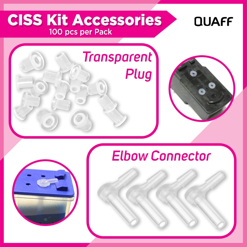 CISS Kit Accessories for Canon and HP Tank (100 pcs per pack) | Shopee ...