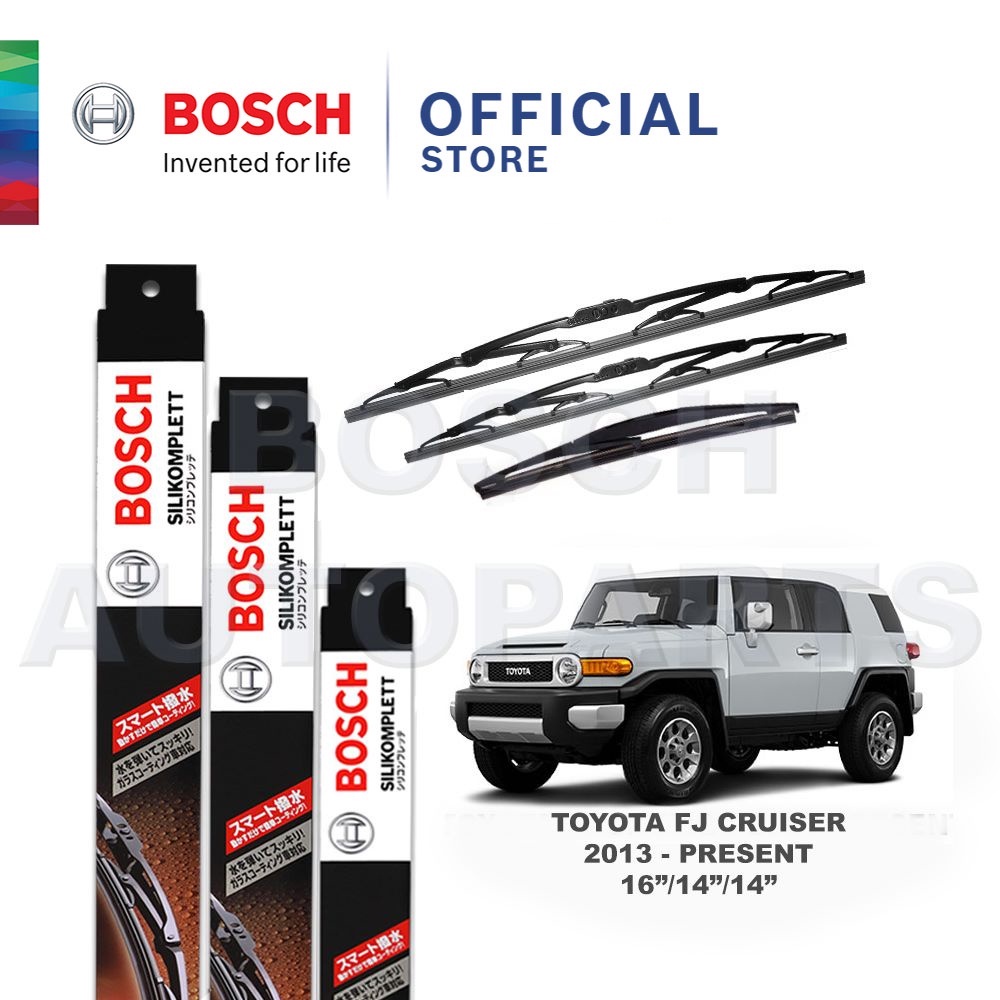 Bosch Silicone Wiper Blade For Toyota Fj Cruiser 2013 Present