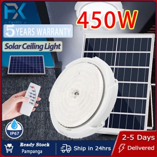 Solar Ceiling Light Solar Light Outdoor Waterproof 3 Way Colors