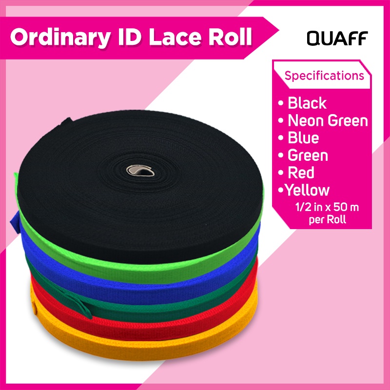 Ordinary ID Lace 1/2inch (50 meters per Roll) Lanyard for Silkscreen ...