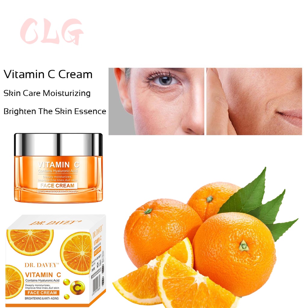 CLG Vitamin C Cream 50g Skin Care Moisturizing Brighten The Skin