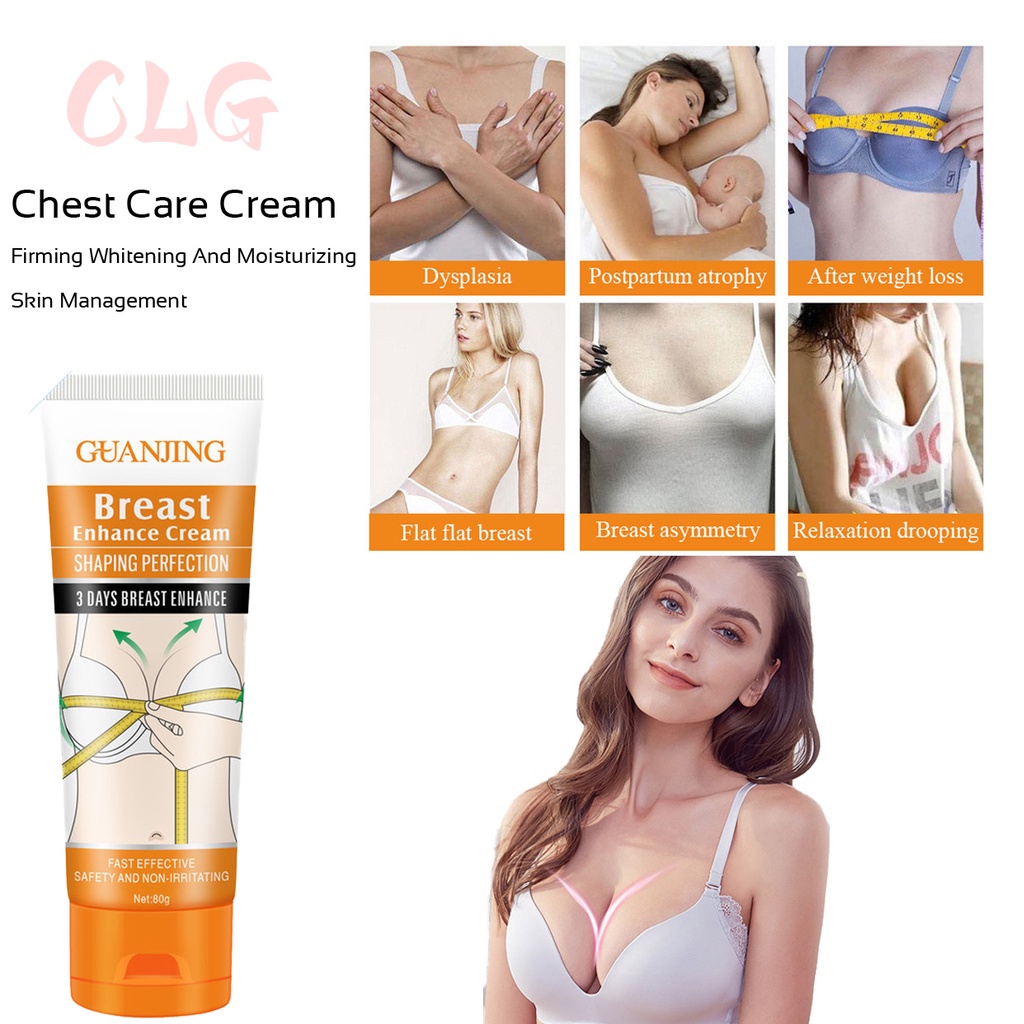 CLG Breast Cream Chest Care Growth Pampalaki Ng Boobs Enlarger Shopee