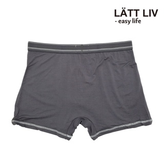 LATT LIV Men's Boxer Underwear - Gray