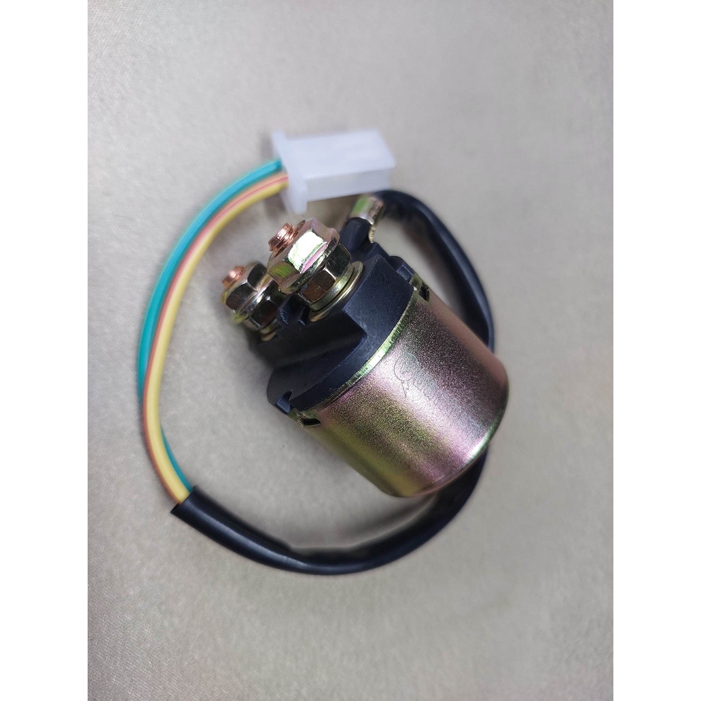 Quantum crf150L starter relay plug and play with wire and socket ...