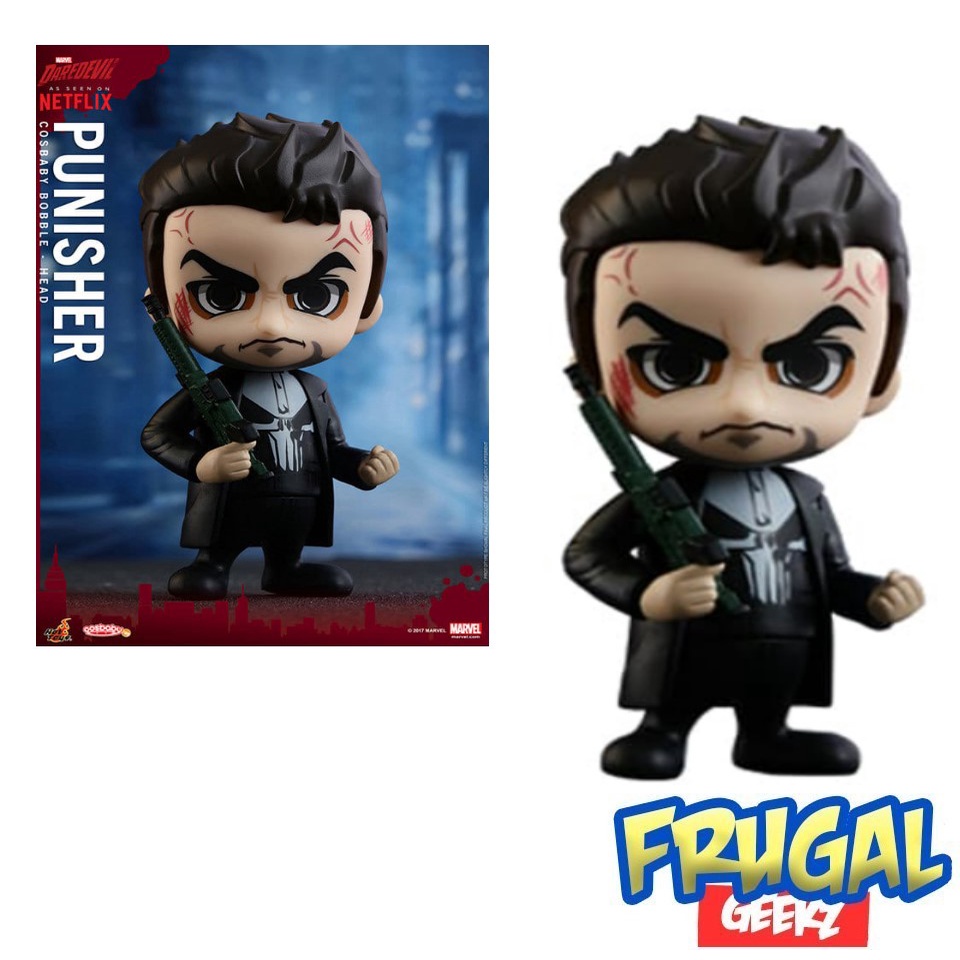 Bobble Head Punisher Cosbaby Daredevil Hot Toys COSB351 Marvel's