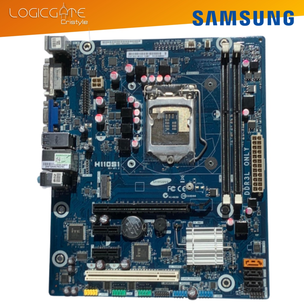 Samsung H110MS1 S2 LGA Socker 1151 DDR3L 6th Gen Support Only Motherboard