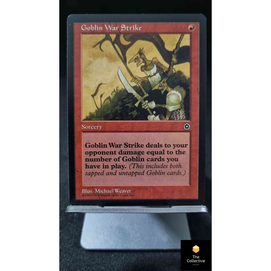 Magic the Gathering - MTG Card Game - Goblin War Strike - [ID: RB1 ...