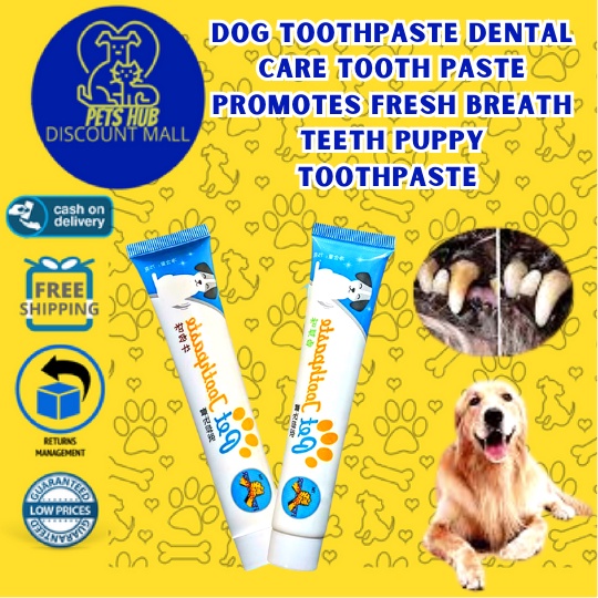 Dog Toothpaste Dental Care Tooth Paste Promotes Fresh Breath Teeth