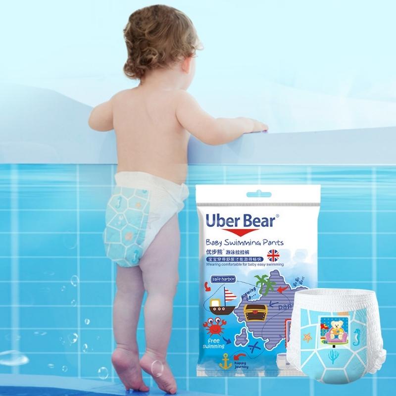 Disposable Swim Swimming Pampers Toybus Baby Swimming Diapers