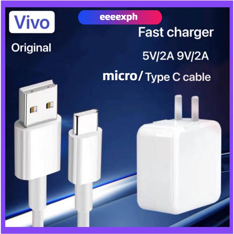 Vivo y91 y11 y12 y15 y17 5V 2A Original Quick Fast Charger Flash