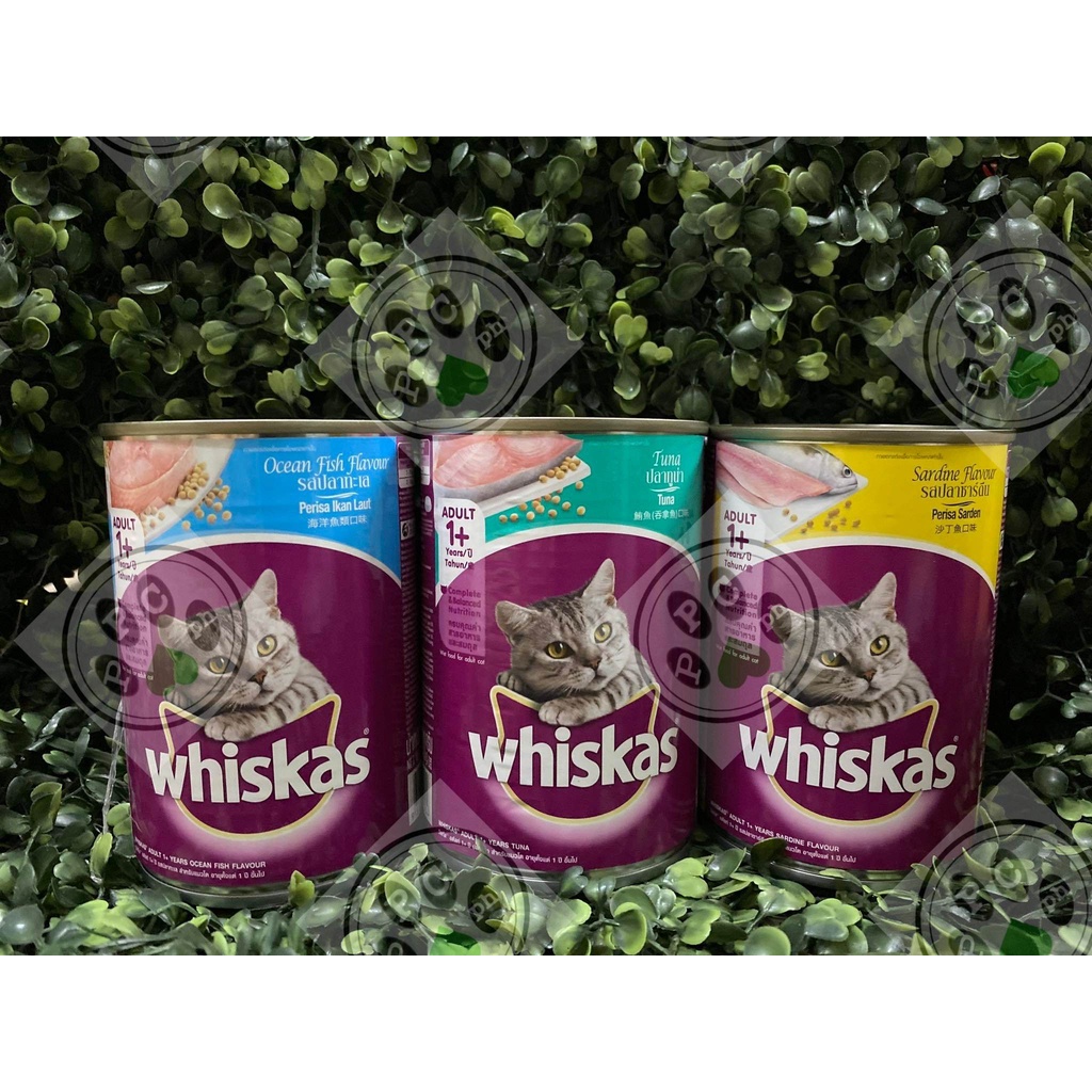 Whiskas Tuna Cat Food in Can 400g | Shopee Philippines