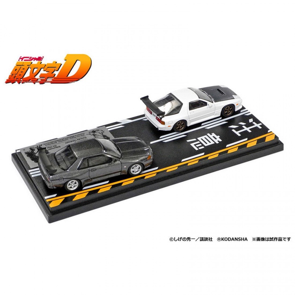 Modeler's MD64202 1/64 INITIAL D SET VOL.2 RYOSUKE TAKAHASHI MAZDA RX7 ...