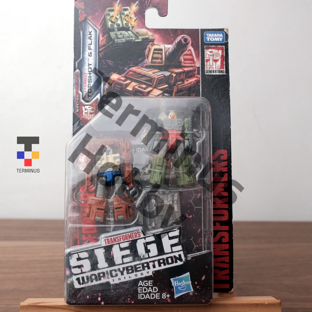 Transformers Generazioni War For Cybertron: Siege Micromaster Autobot Battle Patrol (WFC-S6) - Set Da 2 Action Figure - 3