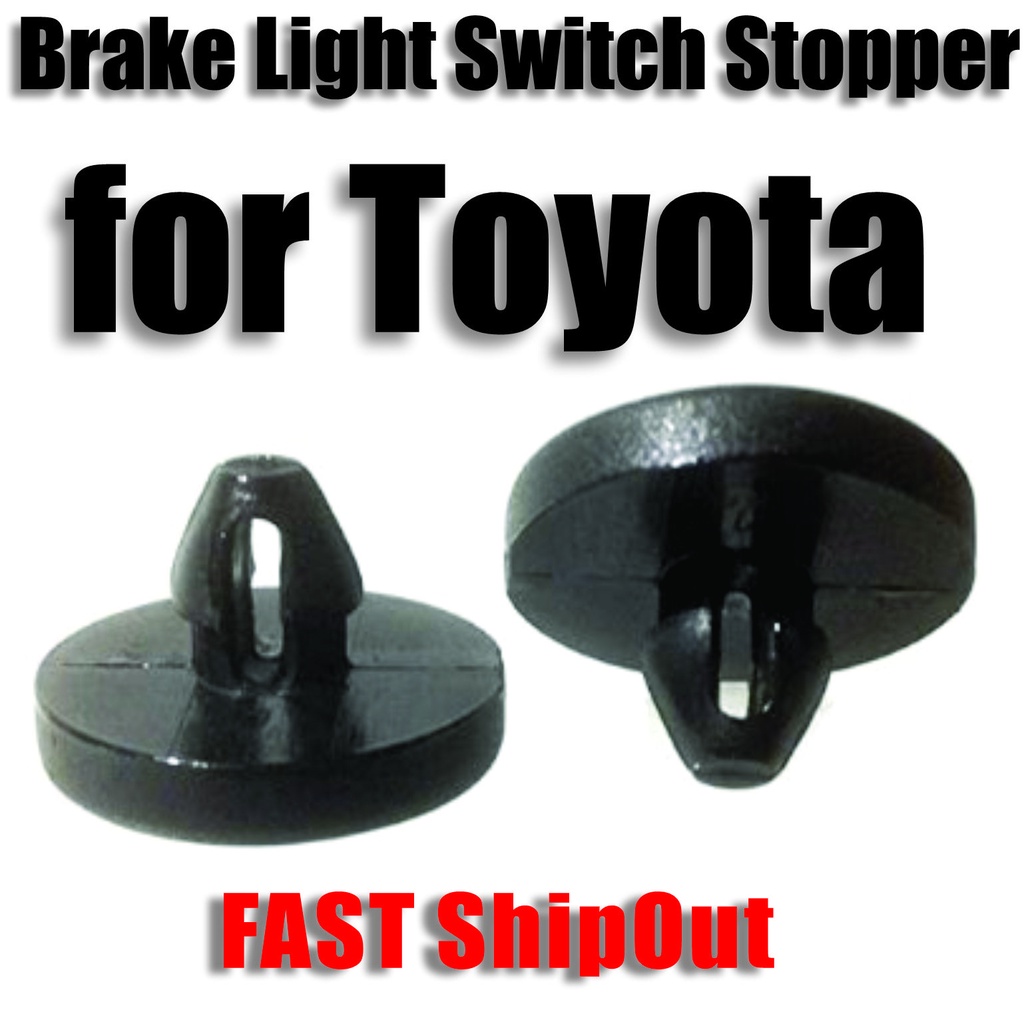 2pcs Clutch Brake Light Switch Stopper for Toyota 9054106036 Wigo