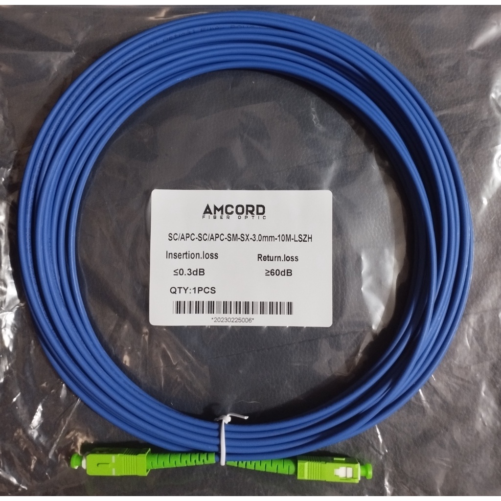 ARMORED Converge Fiber Optic Patch Cord cable AntiRodent 10 METERS and