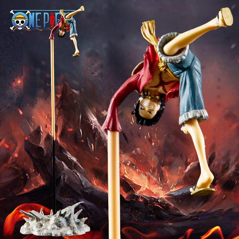 Hey AnimeOne Piece Luffy rubber gun figures with box 35CM Shopee