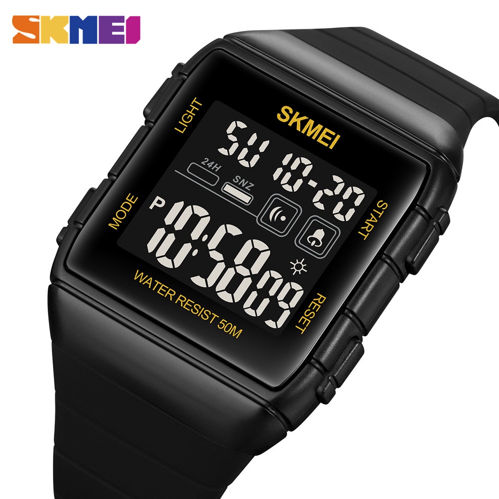 SKMEI 1960 Men Sport Watch Waterproof LED Digital military shockproof