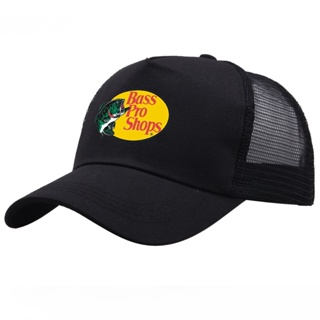 Bas fishing cap for men woven label trucker cap 5 panel cap