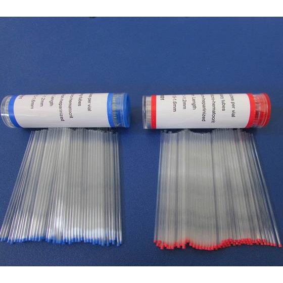 Capillary Tube Glass Red and Blue for laboratory glassware | Shopee ...