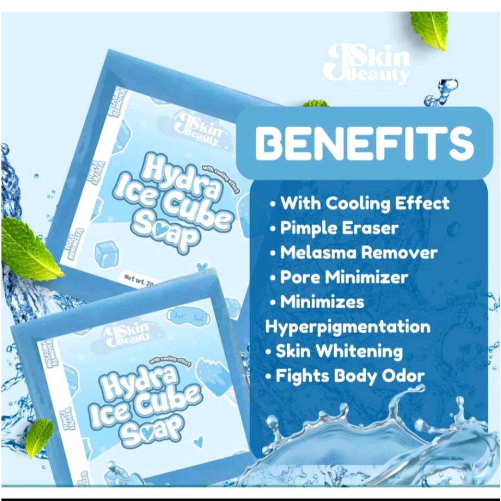 HYDRA ICE CUBE SOAP BY JSKIN BEAUTY 70 GRAMS | Shopee Philippines