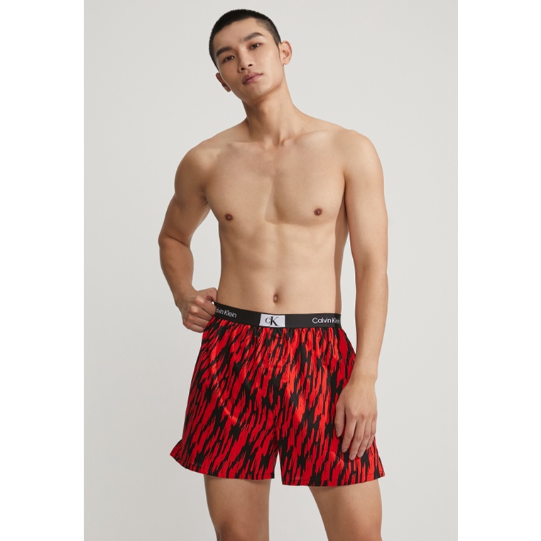 Buy CALVIN KLEIN UNDERWEAR Multi Mens Slim Fit Graphic Print Boxers