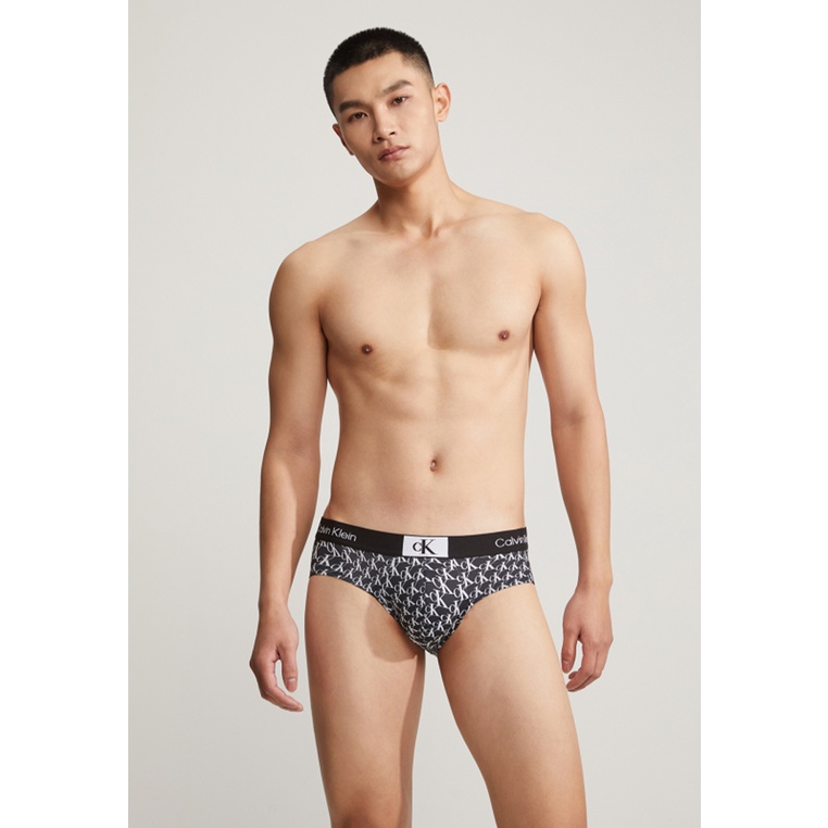 Buy Calvin Klein Underwear Elasticized Waist Solid Hip Briefs 