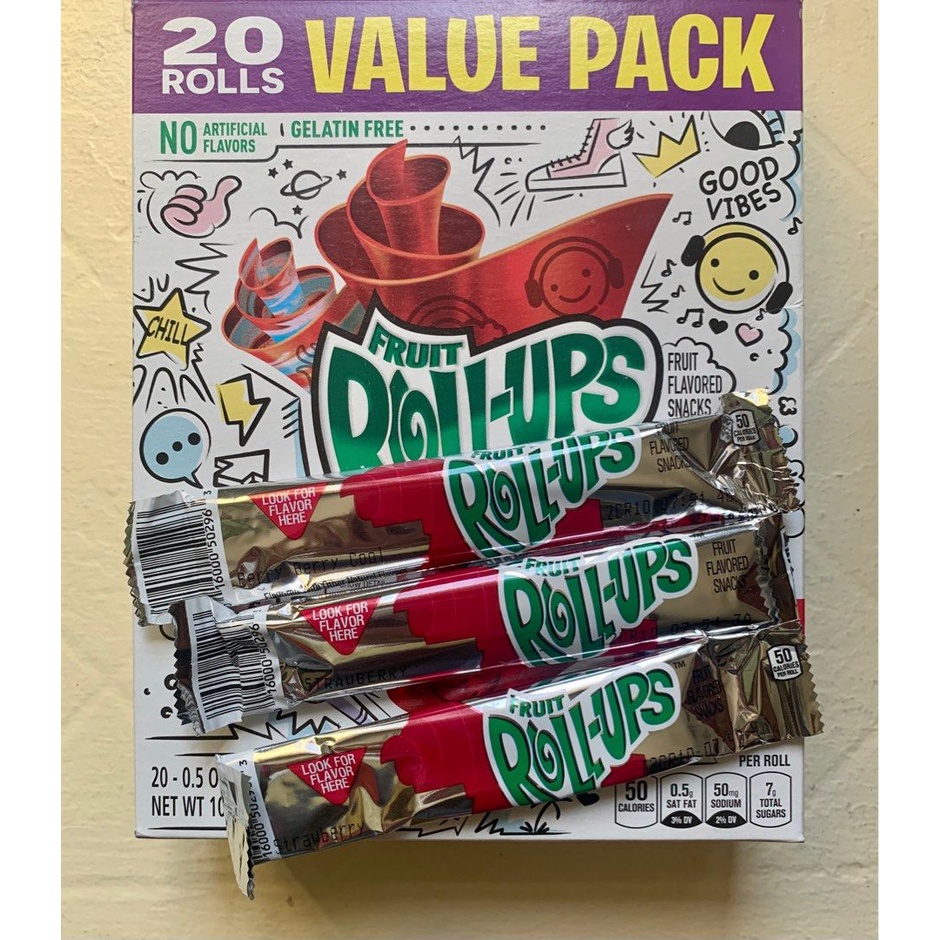 FRUIT ROLL UPS CANDY Shopee Philippines