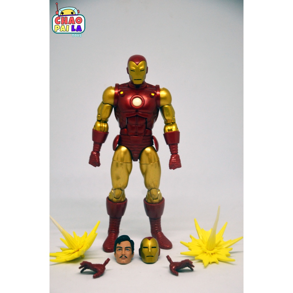 Marvel Legends - Iron Man - 80th Anniversary 80 Years - Authentic ...