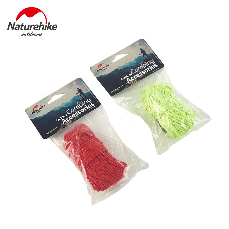 Naturehike 4 X 4m Reflective Tent Wind Rope with Buckle Outdoor Camping ...